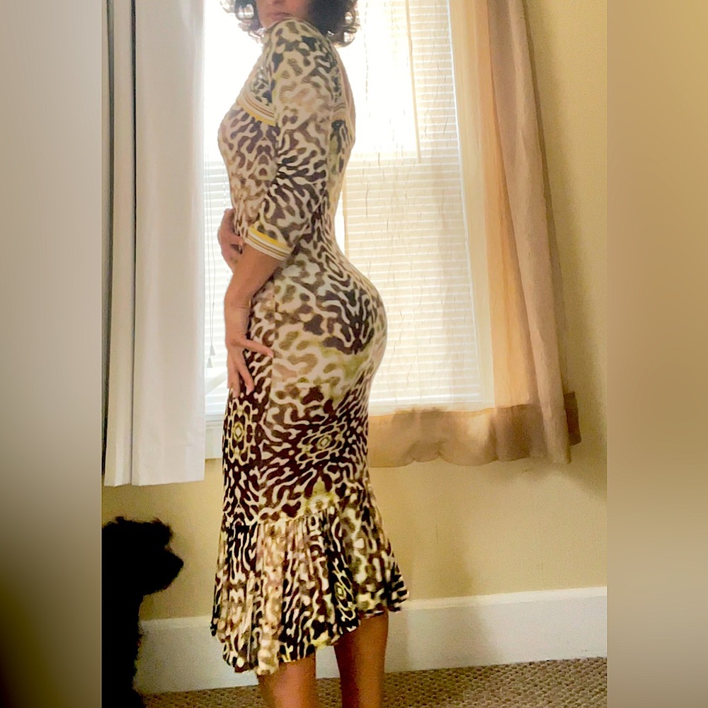 Just Cavalli Patterned Dress